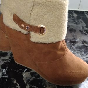 Boot Wedge Juicy Couture size 7.5